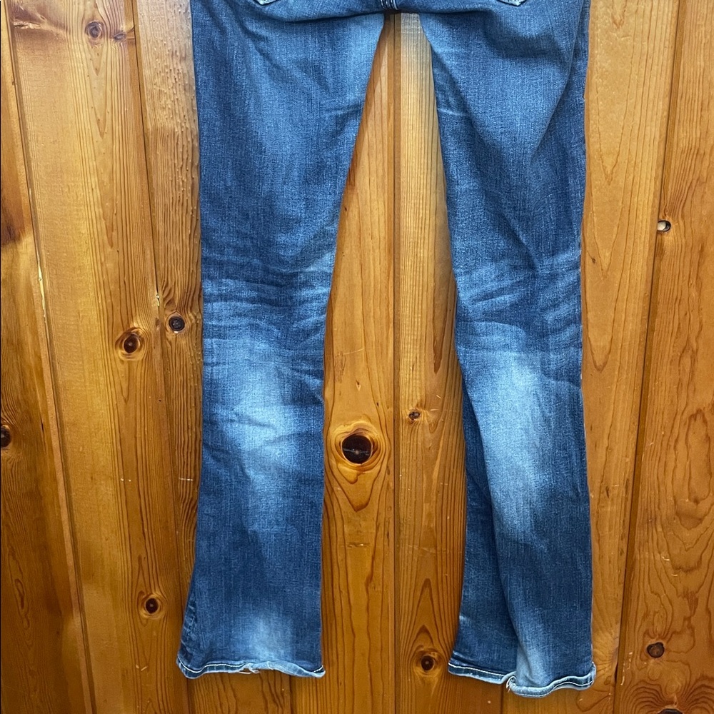 Rock Revival Women's Dark Blue Jeans Maggie boot size 25 - Picture 7 of 16